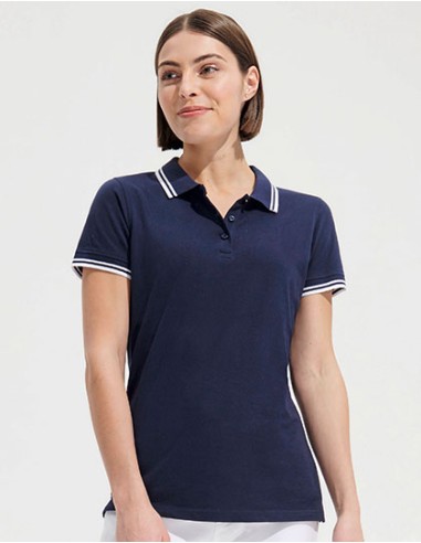 S-00578-Womens Polo Shirt Pasadena